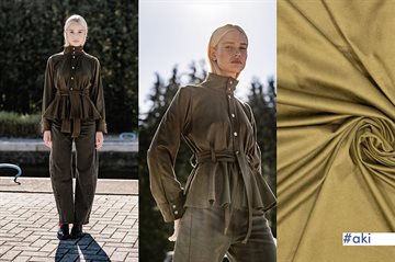 Aki Suede Armygrøn FM